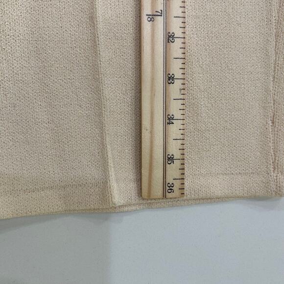 St John by Marie Gray Jumpsuit Santana Knit Rare Cream/Gold Beaded Vintage - Picture 13 of 14